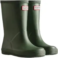 Hunter Original First Kids Groene Wellington Laarzen