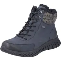 Rieker Veterlaarsjes navy / grijs