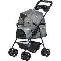 PawHut Hondwagen met Bekerhouder D00-127