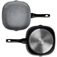 Karl Hausmann Rubin Grillpan 28 cm met Graniet Coating - Geschikt voor Inductie