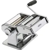 GEFU PASTA PERFETTA DE LUXE Pastamachine – 6 Pastasoorten – Inclusief 3 Opzetstukken – RVS