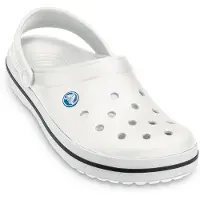 Crocs Clogs 'Crocband' blauw / zwart / wit