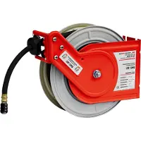 Holzmann Maschinen LSR15HQ Pneumatische slanghaspel 15 m 10 bar Muurbevestiging, Plafondbevestiging