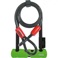 ABUS Slot Ultra Mini 410/150HB180 met SH34-beugel en Cobra 10/120-staalkabel
