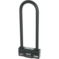 ABUS Motorslot Kettingslot-schijfremslot-combinatie - GRANIT 58 12KS Black Loop - Security level 19 - ART-4 zwart - 120 cm - geschikt voor motoren