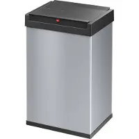 Hailo Afvalbak Big-Box Swing maat L 35 L zilver 0840-121 online kopen