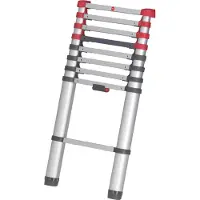 Hailo Échelle télescopique FlexLine 260 264 cm Aluminium 7113-091