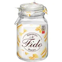Bormioli Rocco Voedselopslagcontainer Bormioli Rocco fido Transparant Glas (2 L) (6 Stuks)