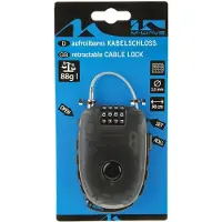 M-Wave kabelslot 90 cm - zwart, lock 'n' roll 24.9