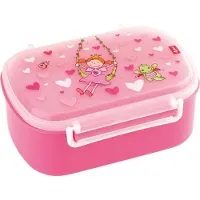 Sigikid Broodtrommel - 1,3 L - Pinky Queeny - - OneSize - Broodtrommels