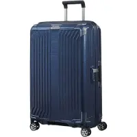 Samsonite Lite-Box 4 wielen Trolley 69 cm blauw