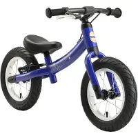 Bikestar Sport, meegroei loopfiets, 12 inch, blauw unisex