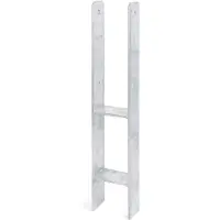 Alberts Beslag H-paalhouders lichte breedte 95 mm