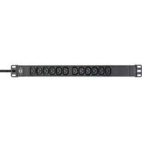Brennenstuhl C13 stekkerdoos | (12 x C13, C14 stekker, 19 inch)