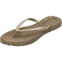 Ilse jacobsen Dames Slippers Cheerful01 - Bruin - Maat 36