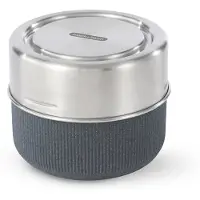Black & Blum Black+Blum Glazen Lunchbox - Pot - 600ml - Grijs