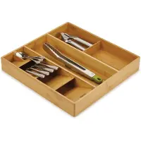Joseph Joseph bestek organizer bamboe 8-vaks - drawerstore - Hout - Sorteervakken | Duurzaam