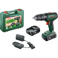 Bosch UniversalImpact 18V Accu-klopboor/schroefmachine 2 snelheden Incl. 2 accus, Incl. lader, Incl. koffer