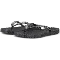 Ilse jacobsen Teenslipper zwart / wit