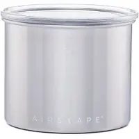 Airscape - Airscape - Koffiebonen - Voorraadpotten - Vacuuum - Koffie - Staal - Geborsteld staal - 250 gram