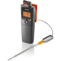 GEFU Grillthermometer Control App-aangestuurd met tot max. 30 meter reikwijdte in doorsturen in realtime
