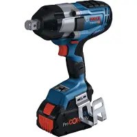 Bosch Professional GDS 18V-1000 C 06019J8003 Accu-draaislagmoeraanzetter 18 V 5.5 Ah Li-ion Brushless, Incl. 2 accus, Incl. lader, Incl. koffer