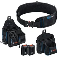Bosch Professional ProClick Kit 93 Gereedschapsgordel - Zwart