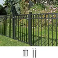 Alberts Deur met enkel hek Circle Breedte: 96,5 cm, hoogte: 100 en 120 cm, verschillende kleuren