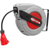 Holzmann Maschinen EKR20M_400V Kabelhaspel 20 m Zwart