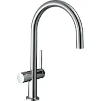 Hansgrohe talis m54 eengreeps keukenmengkraan 220 met stopkraan voor vaatwasser, chroom