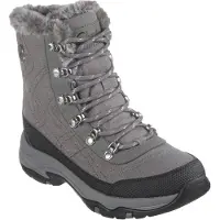 SKECHERS Snowboots 'Cold Blues' grijs / zwart