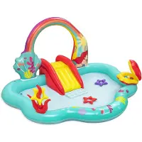 Bestway Billardtisch - 221x193x117 cm - Disney - The Little Merm - - One Size - Planschbecken