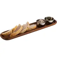 Aps Serveerplank, 370 x 80 x 20 mm, bruin
