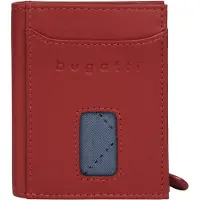 Bugatti Portemonnee 'Secure Slim' blauw / rood
