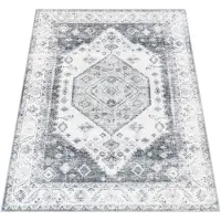 Paco Home Vloerkleed Woonkamer Laagpolig Oosters Patroon Ornamenten Zacht Vintage 80x150 cm