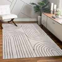 Paco Home Vloerkleed Woonkamer Laagpolig Patroon Bloemen Regenboog Patroon Geometrisch 240x340 cm