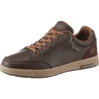 SKECHERS Sneakers laag 'Sparkman' donkerbruin