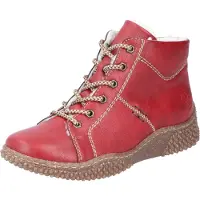Rieker Veterlaarsjes rood