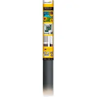 SCHELLENBERG 57508 vliegenscherm, glasvezelweefsel, transparant, 140 x 250 cm, op maat te snijden, beter zicht, antraciet