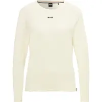 BOSS Shirt zwart / offwhite