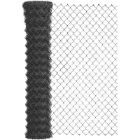 Alberts 604974 maasvlechtwerk | verschillende lengtes en hoogtes - naar keuze in verschillende kleuren | antraciet | hoogte 150 cm | lengte 25 m