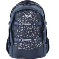 2be Ergonomisch Schoolrugzak met 15 inch laptopvak - Marineblauw - Marineblauw