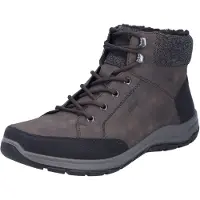 Rieker Veterboots donkerbruin / grijs gemêleerd / zwart