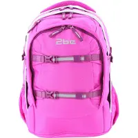 2be Ergonomisch Schoolrugzak met 15 inch laptopvak - Fuchsia - Fuchsia