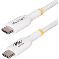StarTech.com com USB2EPR3MW, 3 m, USB C, USB 2.0, 0,48 Gbit/s, wit (3 m, USB 2.0), USB-kabel