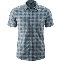 Gonso Fietsshirt Don Heren Semi-fit Polyester Blauw/grijs Maat M
