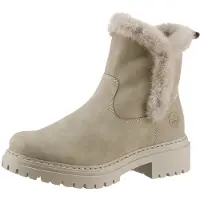 Rieker Enkellaarsjes beige