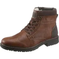 Rieker Veterboots kastanjebruin / chocoladebruin
