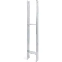 Alberts Beslag H-paalhouders lichte breedte 116 mm