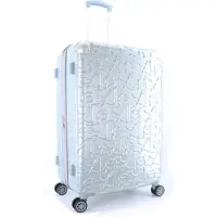 Elle Harde Koffer / Trolley / Reiskoffer -70 cm (Large) - Alors - Zilver - Zilver / Large